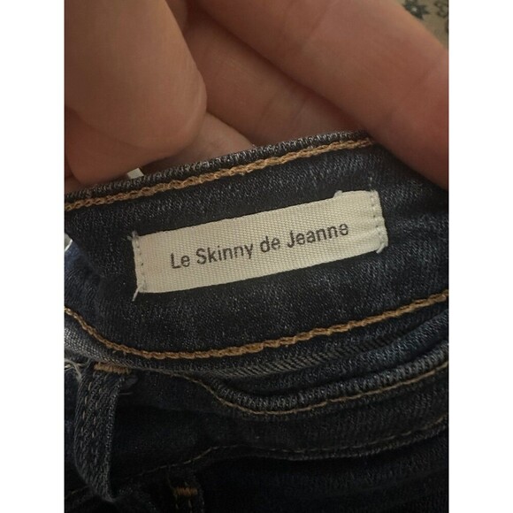 FRAME Le Skinny De Jeanne Jeans in Queens Way Size 28 - Picture 4 of 6